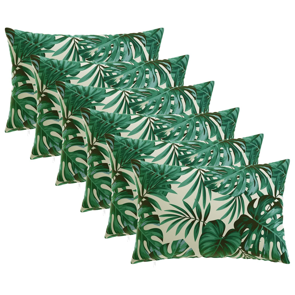 Presvlaka za jastuk 6 pcs HEERLEN Uzorak lista 30 x 50 cm