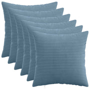Presvlaka za jastuk 6 pcs HEERLEN Plava 40 x 40 cm Kord