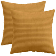 Presvlaka za jastuk 2 pcs HEERLEN Žuta 40 x 40 cm Kord