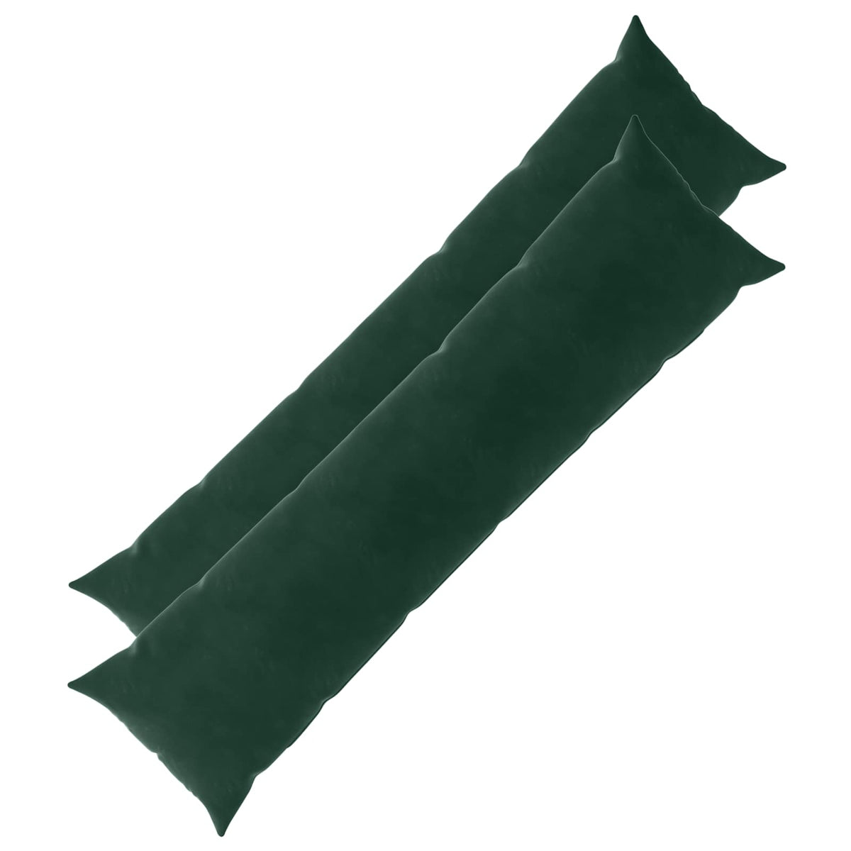 Presvlaka za jastuk 2 pcs HEERLEN Tamnozelena 40 x 145 cm