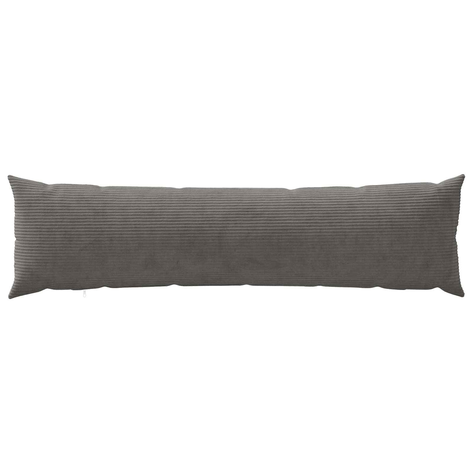 Presvlaka za jastuk HEERLEN Tamnosiva 40 x 145 cm Kord