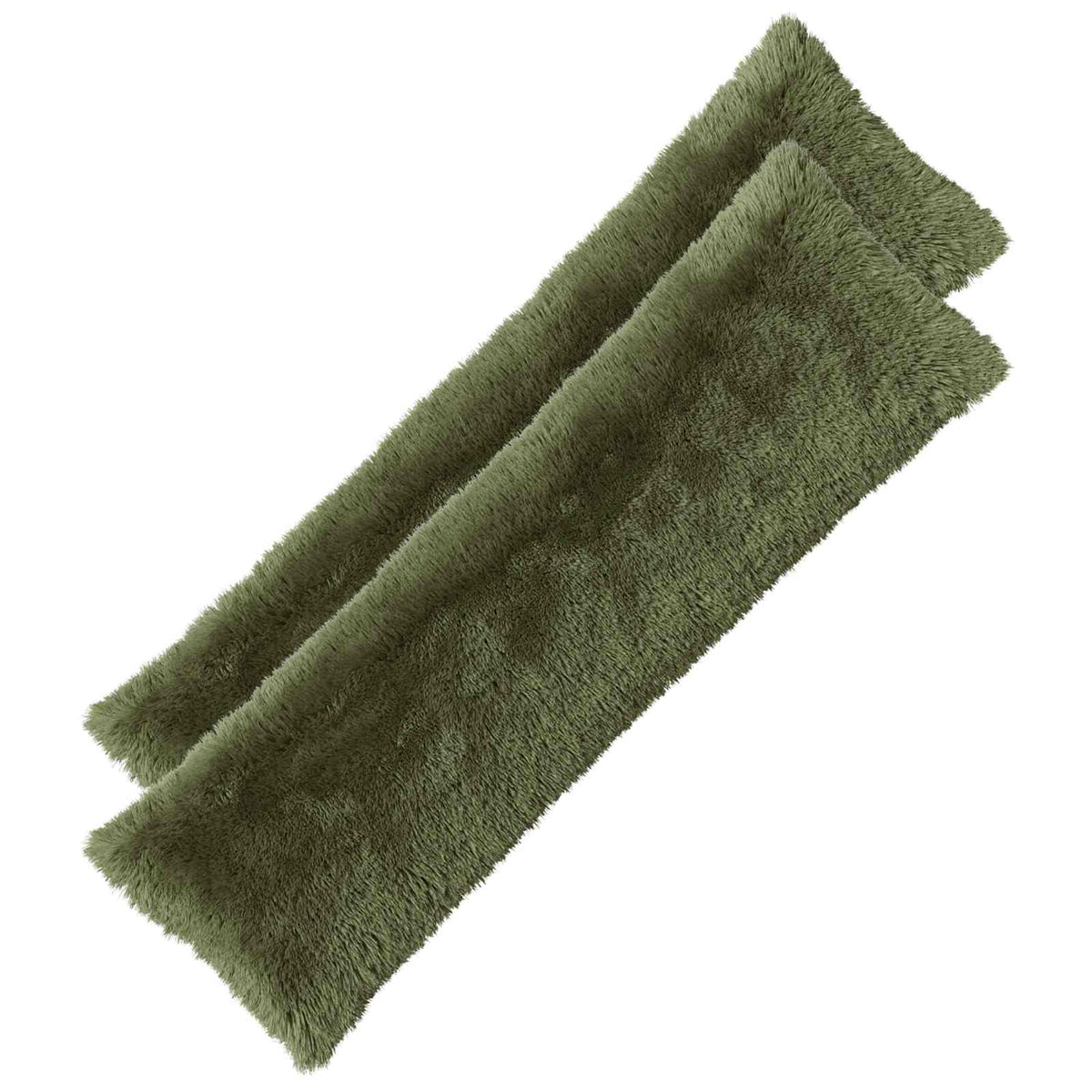 Presvlaka za jastuk 2 pcs HEERLEN Zelena 40 x 145 cm PV flis