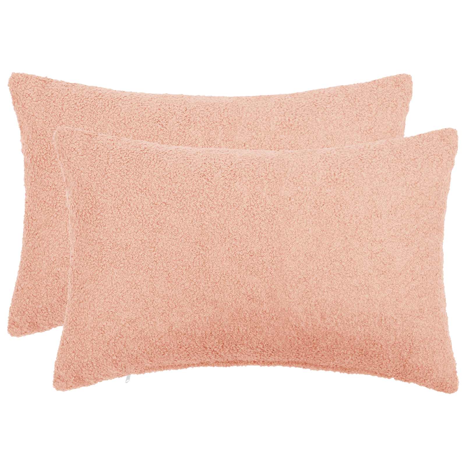 Presvlaka za jastuk 2 pcs HEERLEN Ružičasta 40 x 60 cm Bouclé