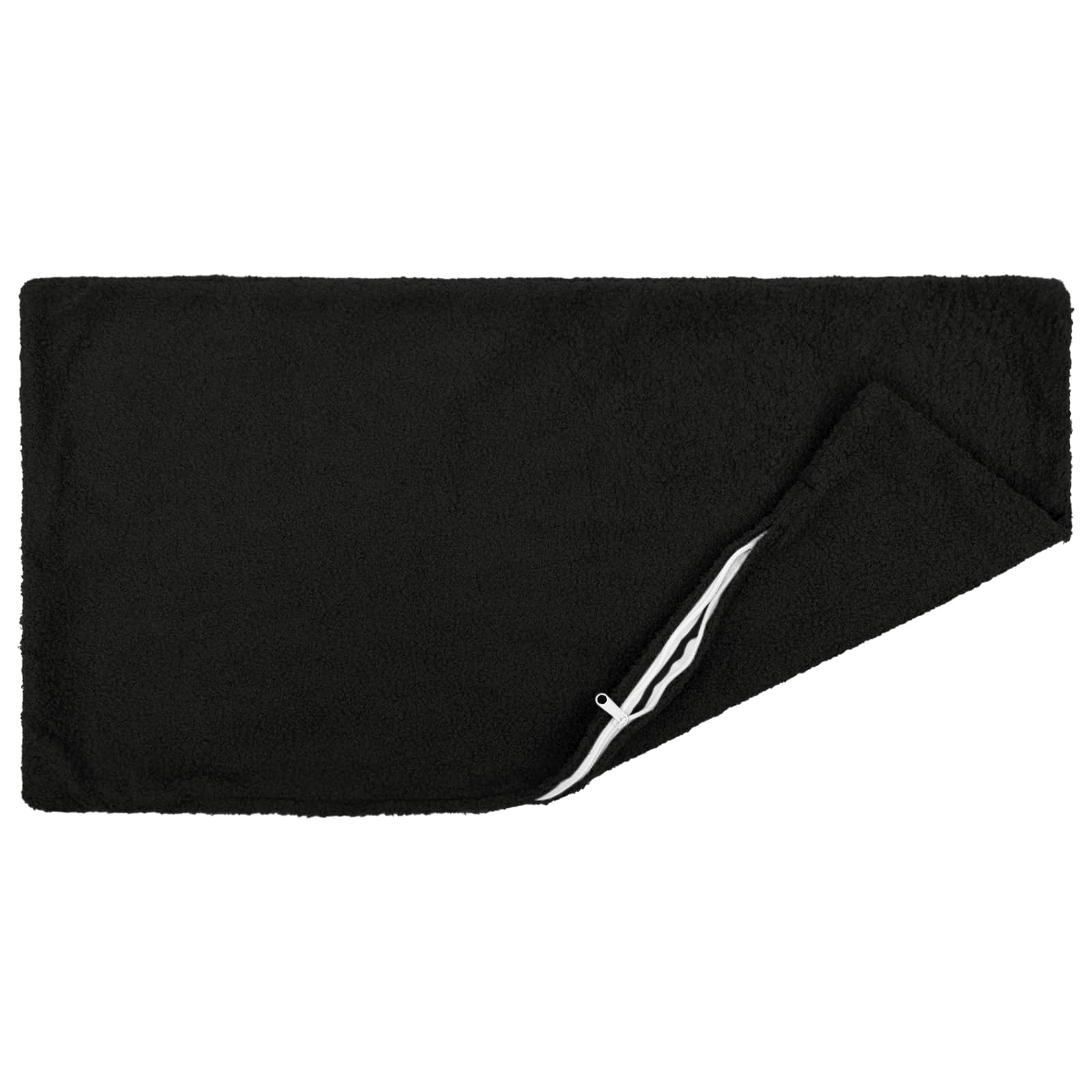 Presvlaka za jastuk 2 pcs HEERLEN Crna 40 x 60 cm Bouclé