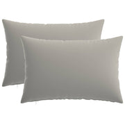 Presvlaka za jastuk 2 pcs HEERLEN Siva 40 x 60 cm Poliester