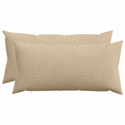 Presvlaka za jastuk 2 pcs HEERLEN Sivosmeđa 40 x 70 cm Kord