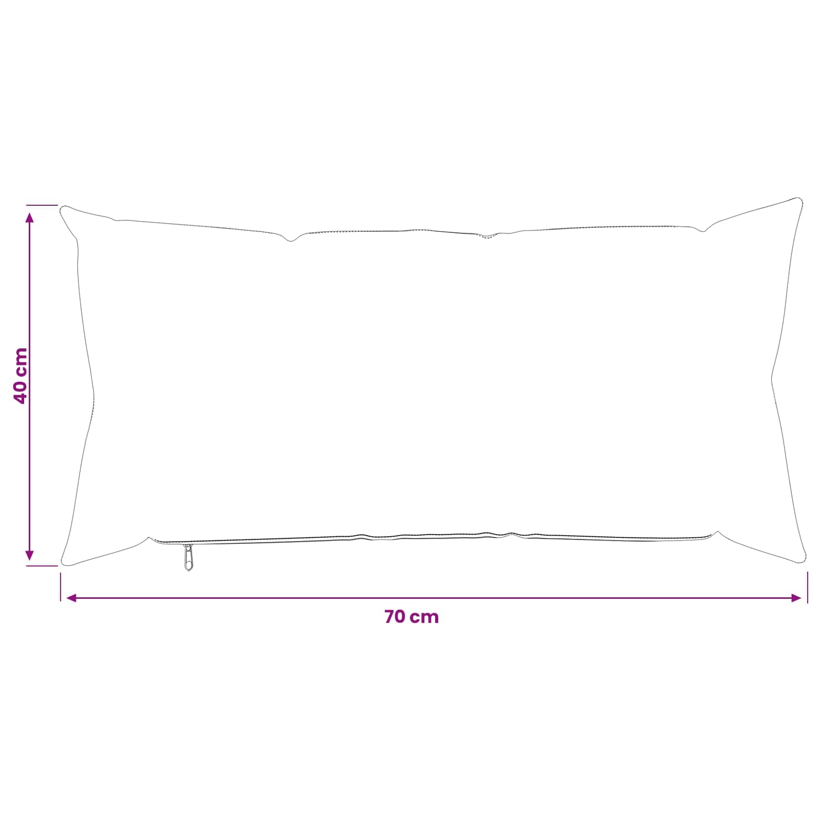 Presvlaka za jastuk 2 pcs HEERLEN Ružičasta 40 x 70 cm Bouclé
