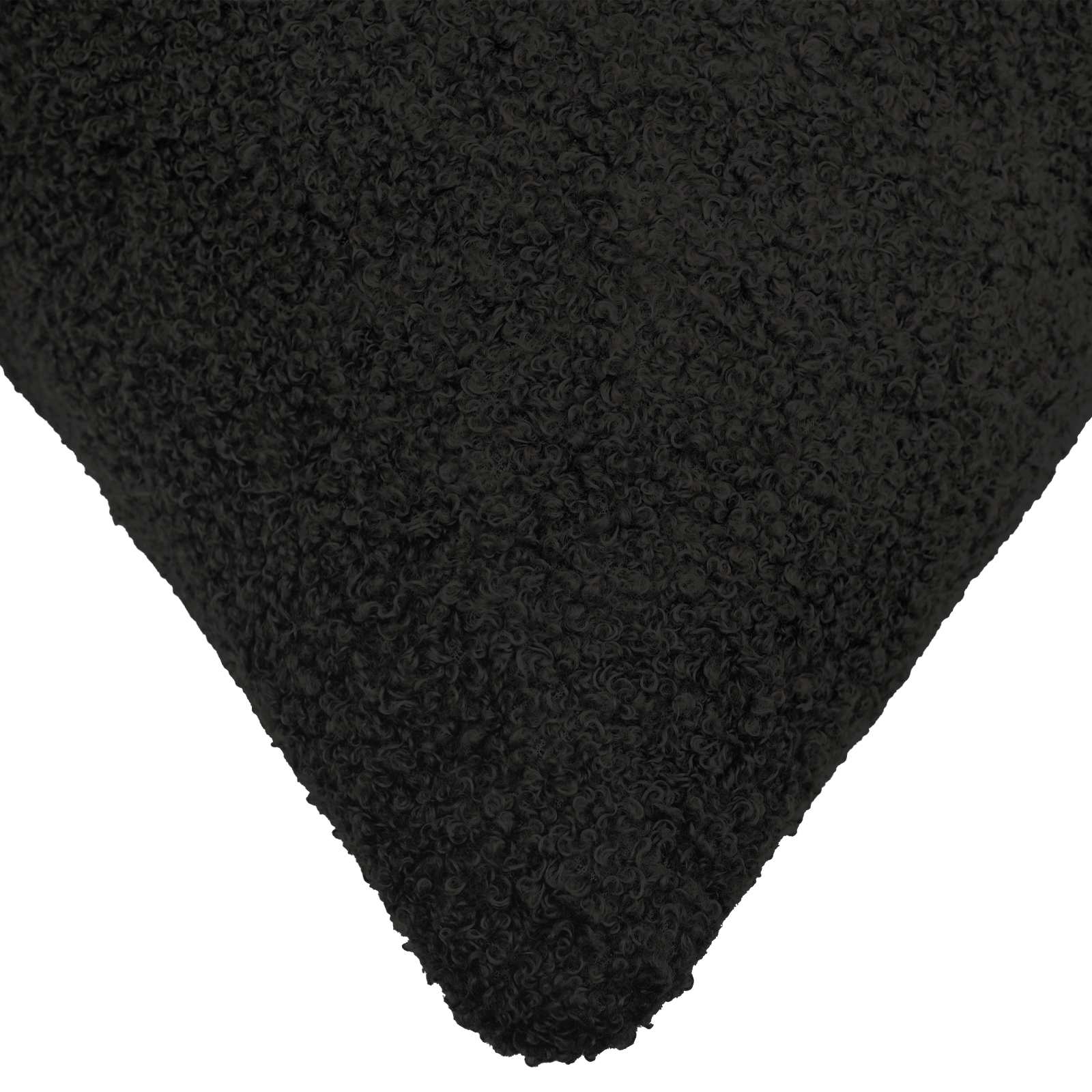 Presvlaka za jastuk 2 pcs HEERLEN Crna 40 x 70 cm Bouclé