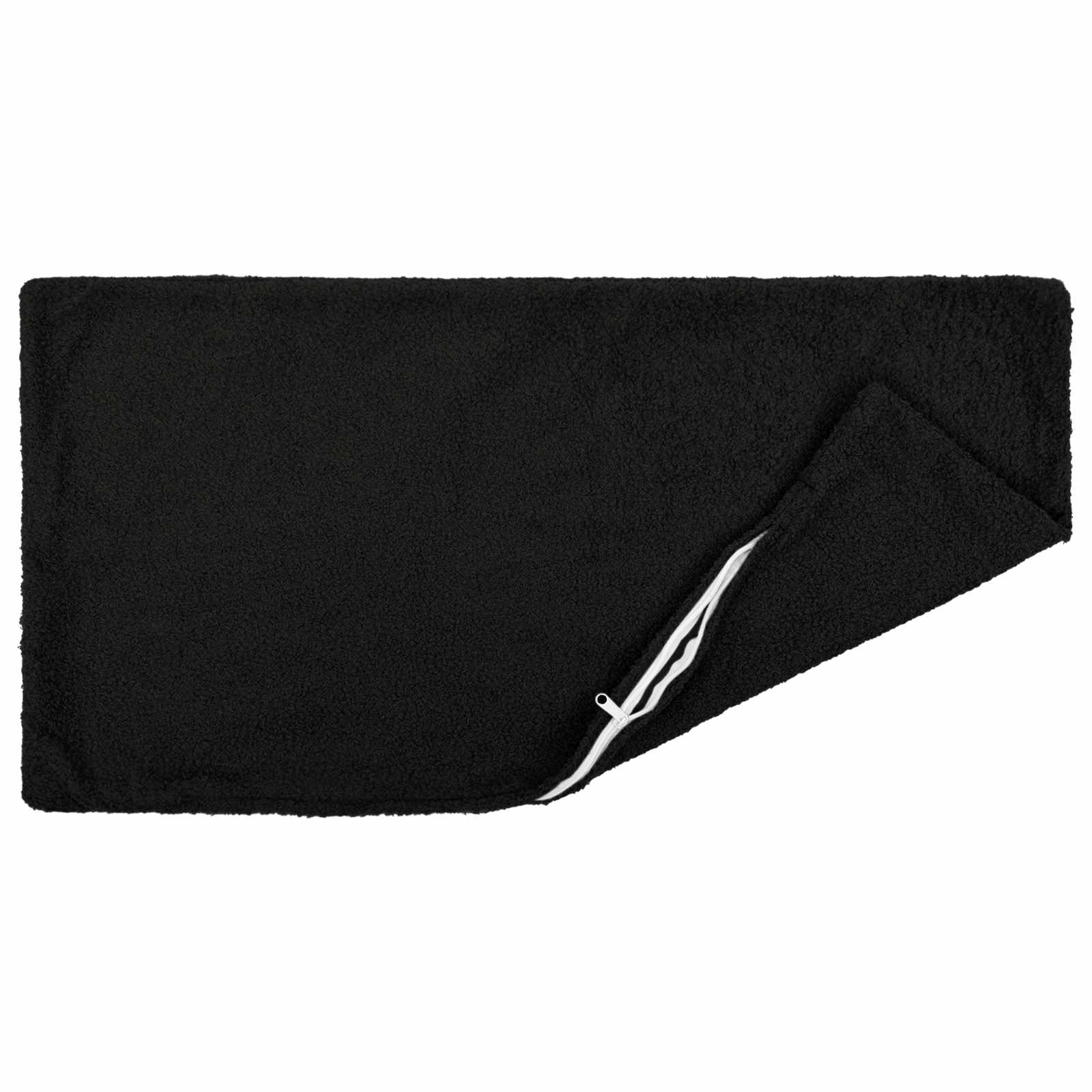 Presvlaka za jastuk 2 pcs HEERLEN Crna 40 x 70 cm Bouclé