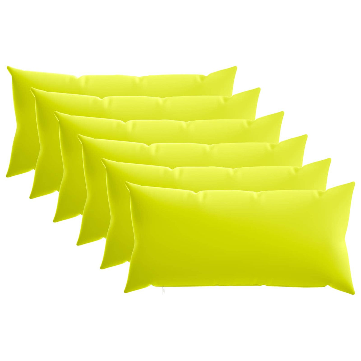 Presvlaka za jastuk 6 pcs HEERLEN Svijetlo zelena. 40 x 70 cm