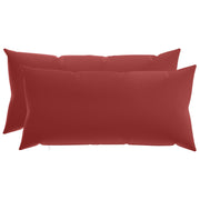 Presvlaka za jastuk 2 pcs HEERLEN Vinska crvena 40 x 70 cm