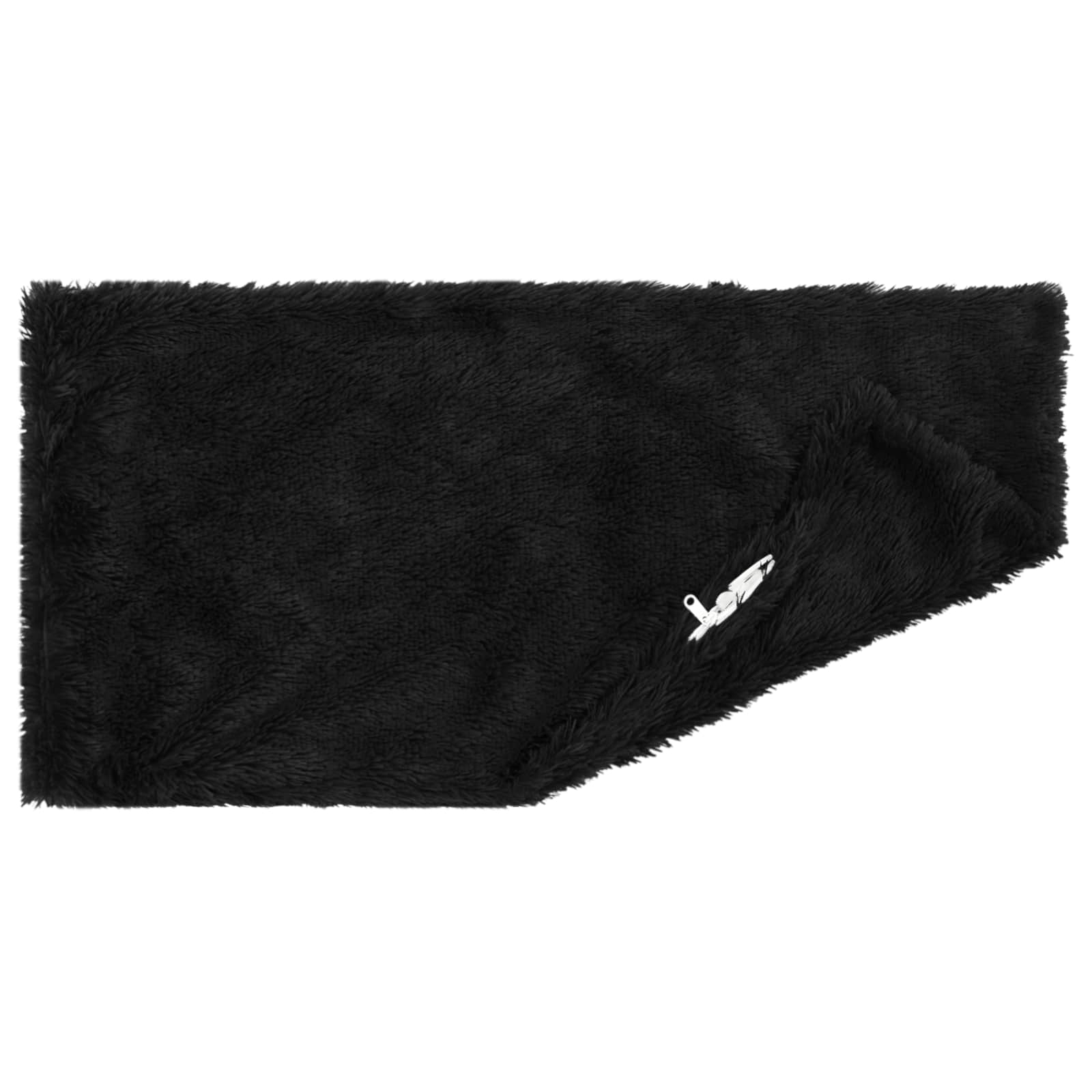Presvlaka za jastuk 2 pcs HEERLEN Crna 40 x 70 cm PV flis