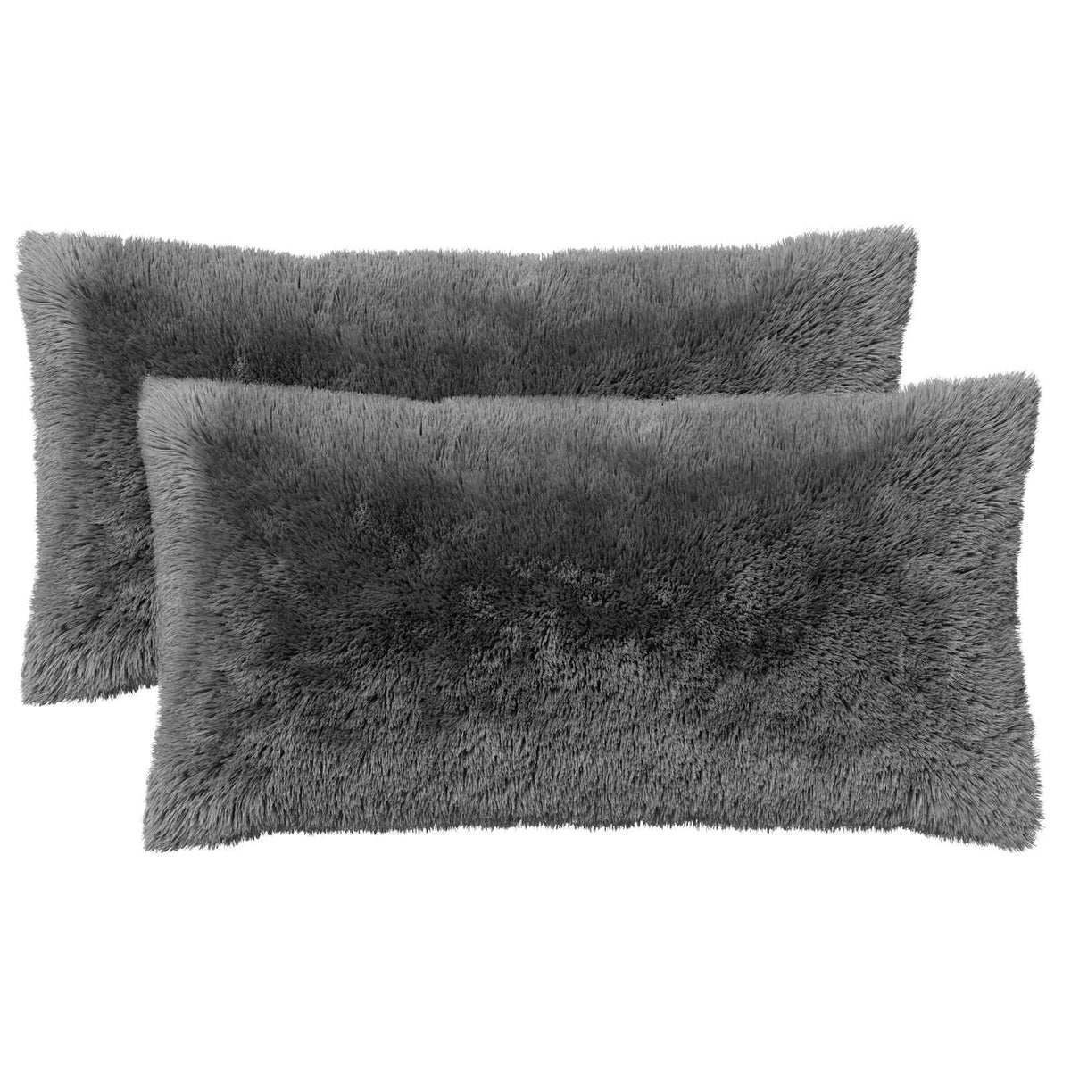 Presvlaka za jastuk 2 pcs HEERLEN Svjetlosiva 40 x 70 cm