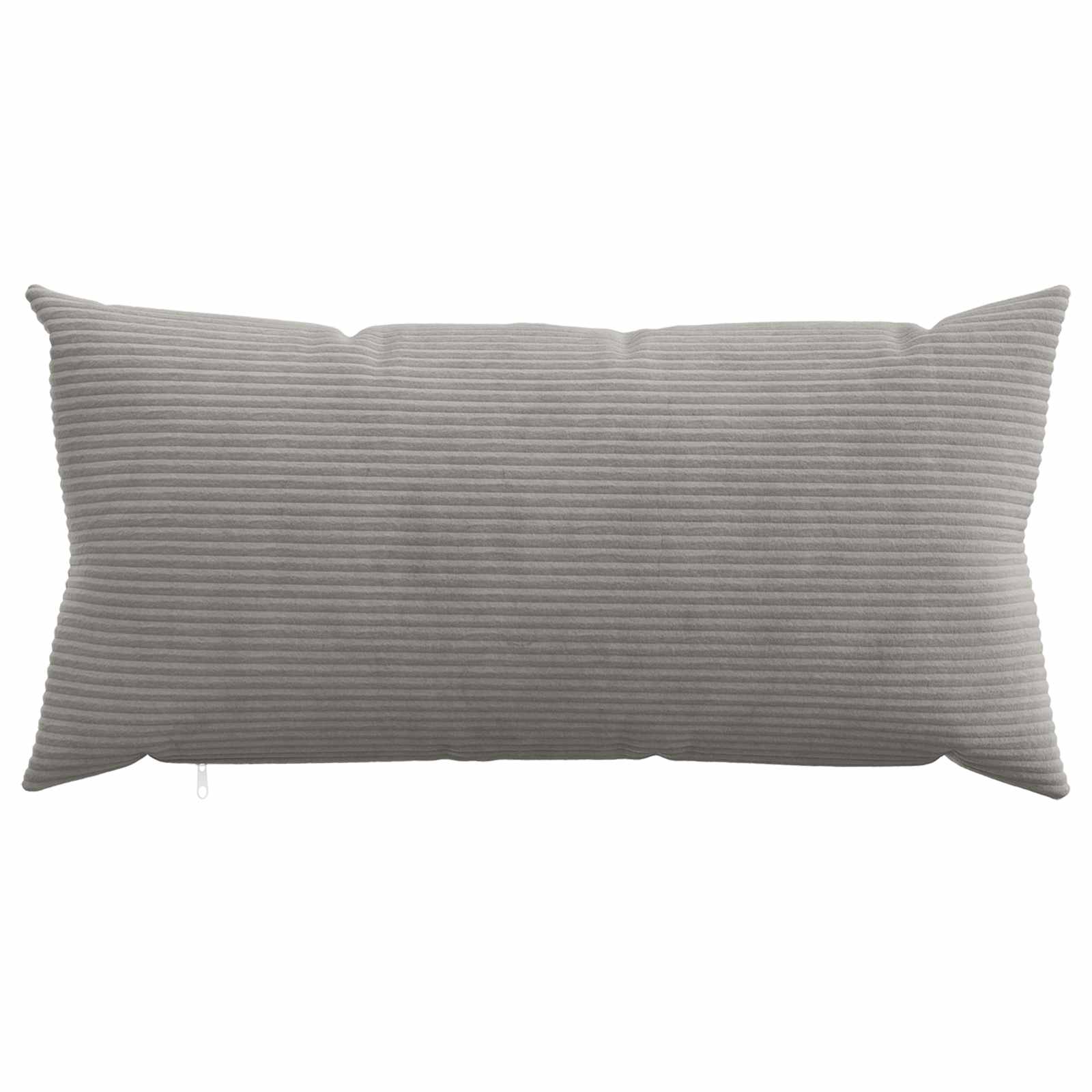 Presvlaka za jastuk 6 pcs HEERLEN Svjetlosiva 40 x 80 cm Kord