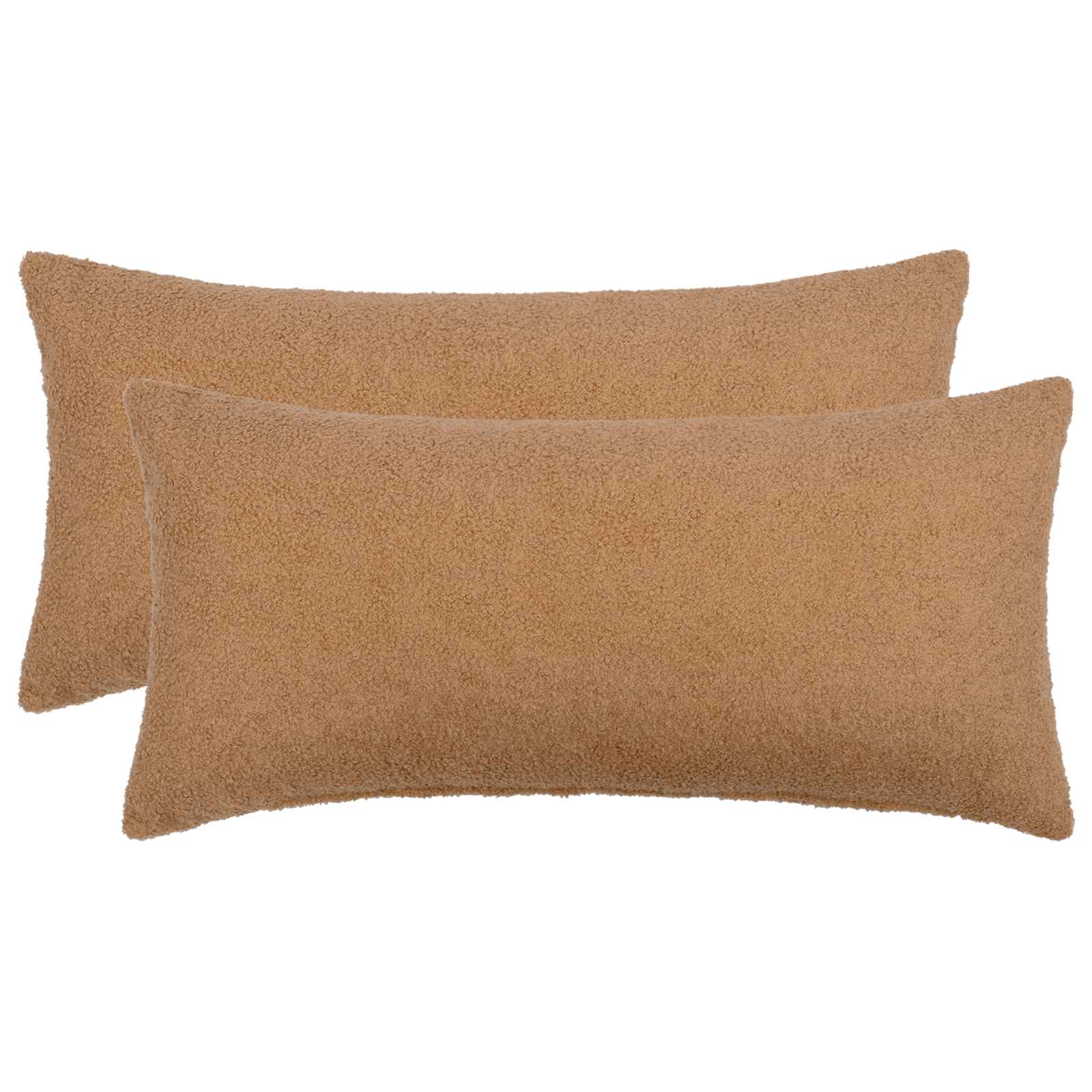 Presvlaka za jastuk 2 pcs HEERLEN Bež 40 x 80 cm Bouclé
