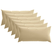 Presvlaka za jastuk 6 pcs HEERLEN Bež 40 x 80 cm Poliester