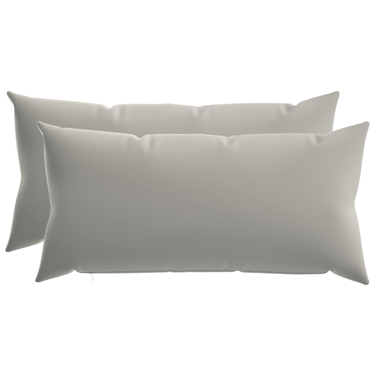 Presvlaka za jastuk 2 pcs HEERLEN Siva 40 x 80 cm Poliester