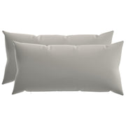 Presvlaka za jastuk 2 pcs HEERLEN Siva 40 x 80 cm Poliester