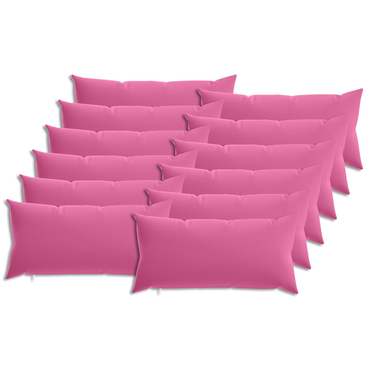 Presvlaka za jastuk 12 pcs HEERLEN Ružičasta 40 x 80 cm