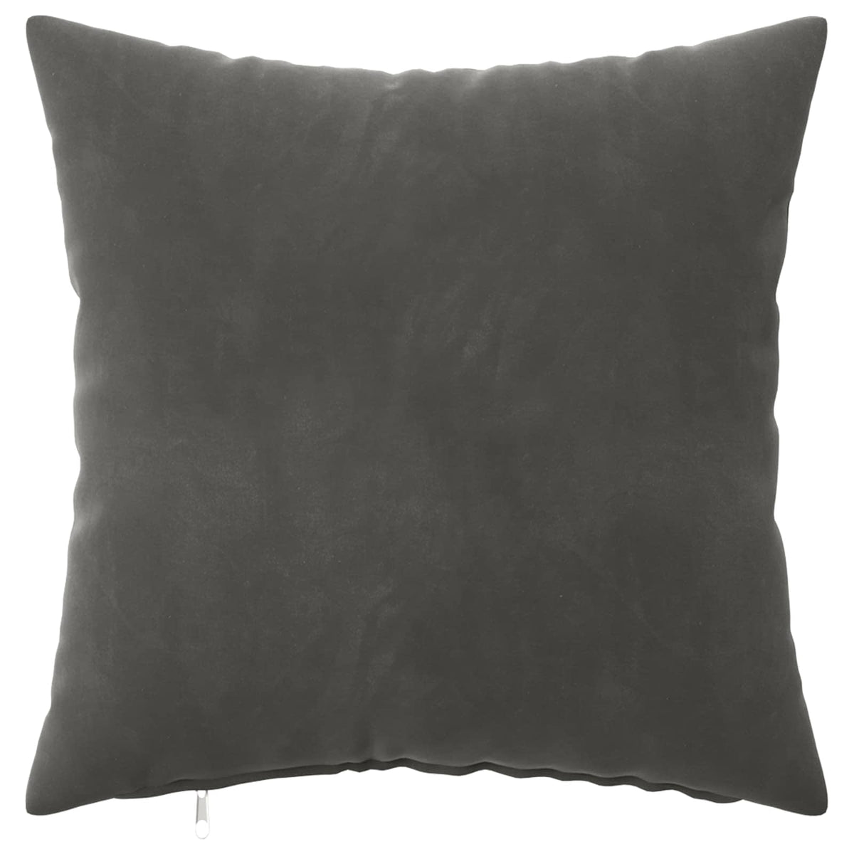 Presvlaka za jastuk 2 pcs HEERLEN Tamnosiva 45 x 45 cm Baršun