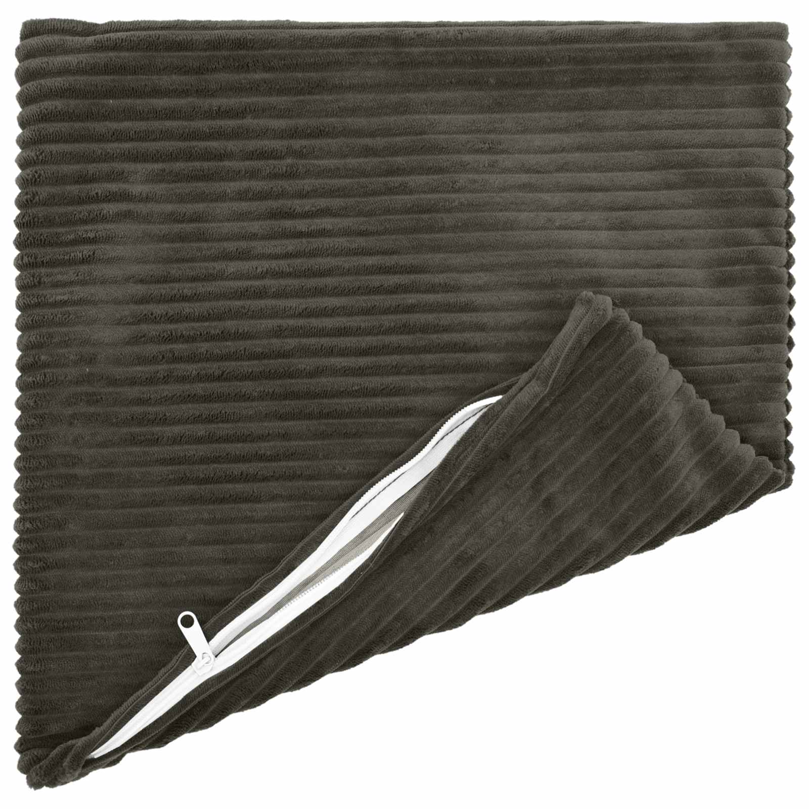Presvlaka za jastuk 6 pcs HEERLEN Antracit 45 x 45 cm Kord