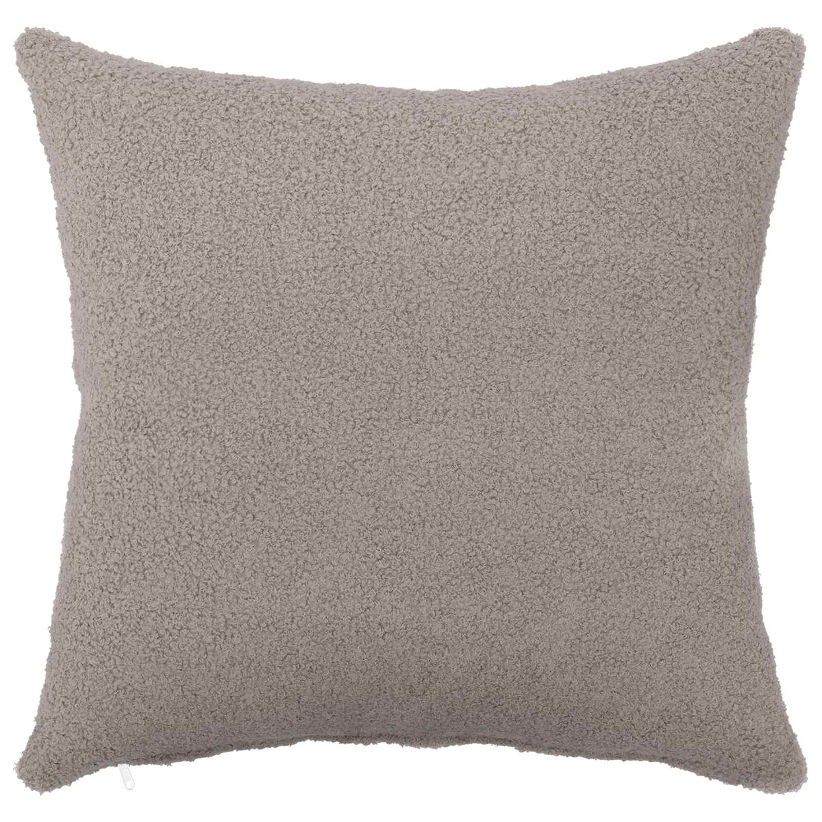 Presvlaka za jastuk 2 pcs HEERLEN Svjetlosiva 45 x 45 cm Bouclé