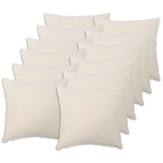 Presvlaka za jastuk 12 pcs HEERLEN Krem 45 x 45 cm Bouclé