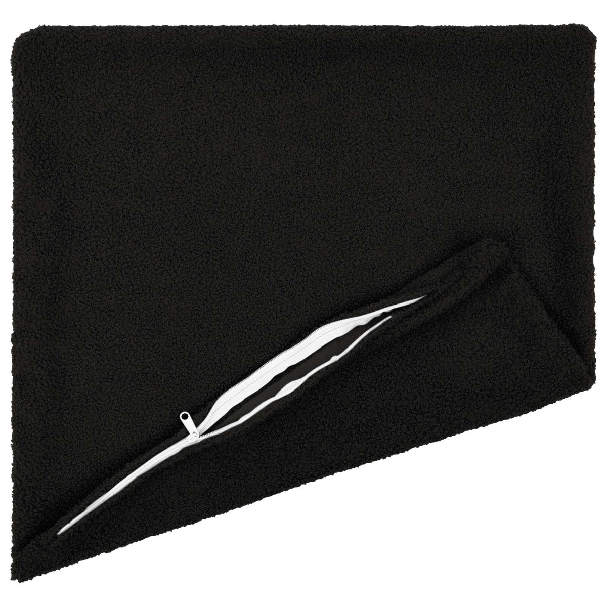 Presvlaka za jastuk 2 pcs HEERLEN Crna 45 x 45 cm Bouclé