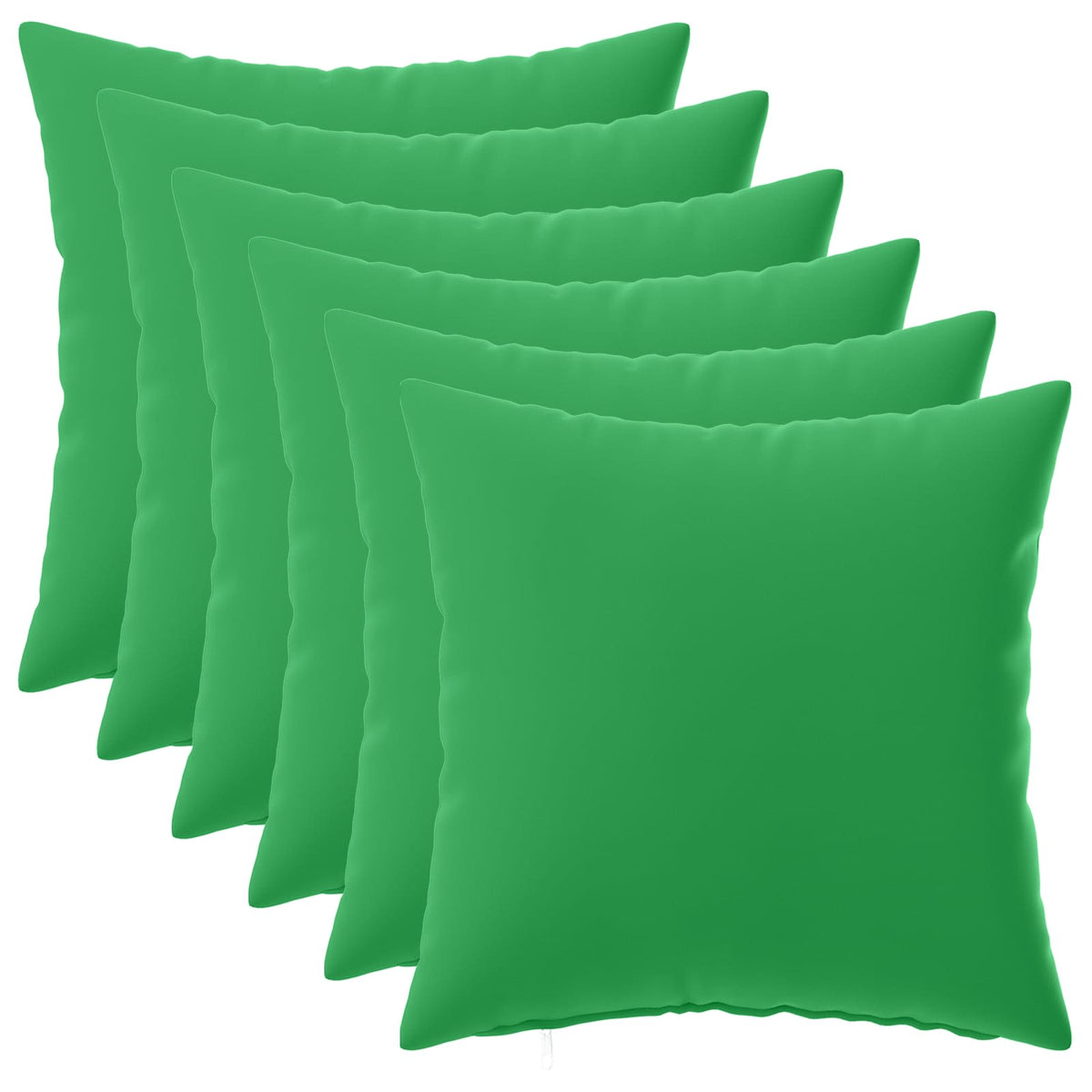 Presvlaka za jastuk 6 pcs HEERLEN Zelena 45 x 45 cm Poliester