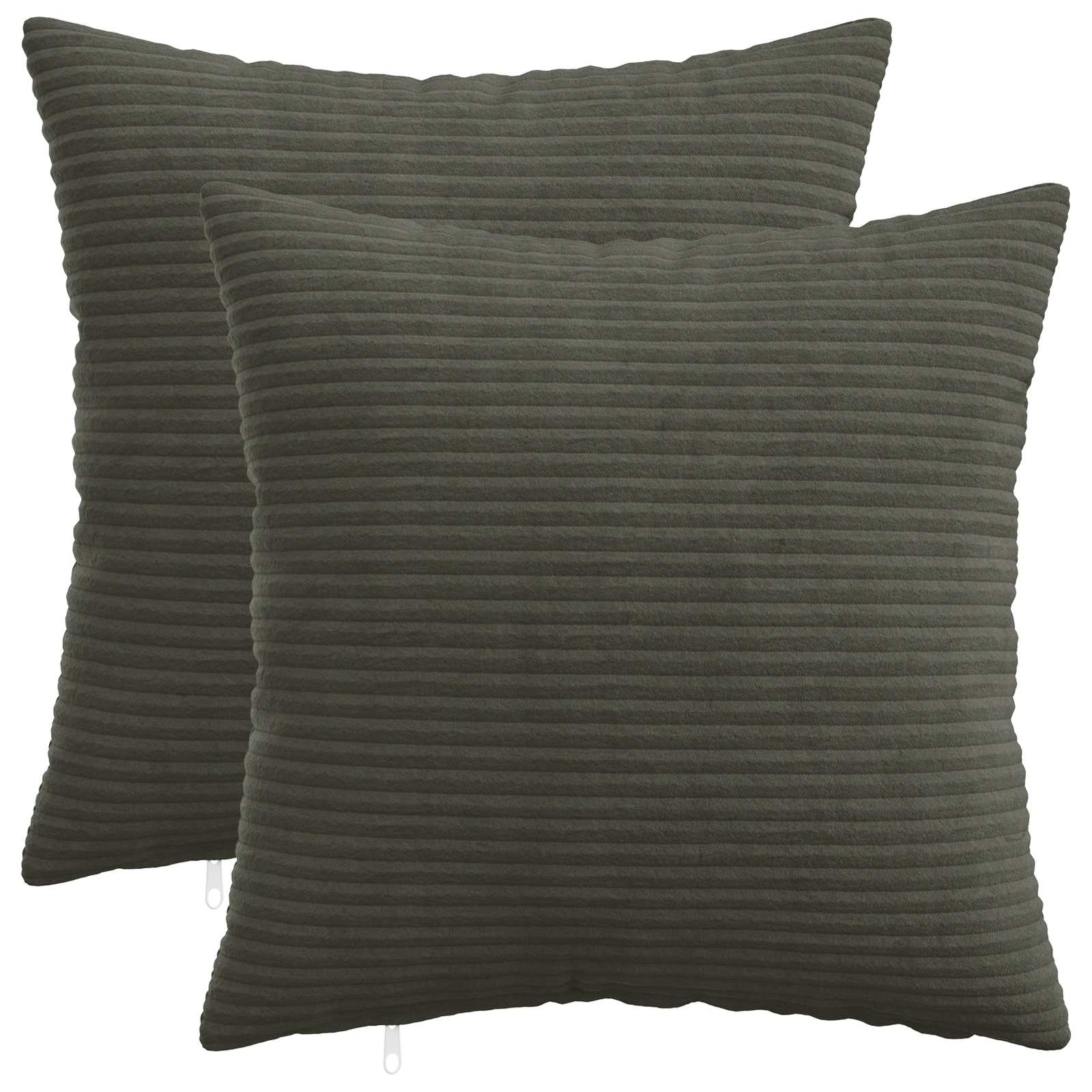 Presvlaka za jastuk 2 pcs HEERLEN Antracit 50 x 50 cm Kord