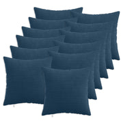 Presvlaka za jastuk 12 pcs HEERLEN Mornarsko plava 50 x 50 cm
