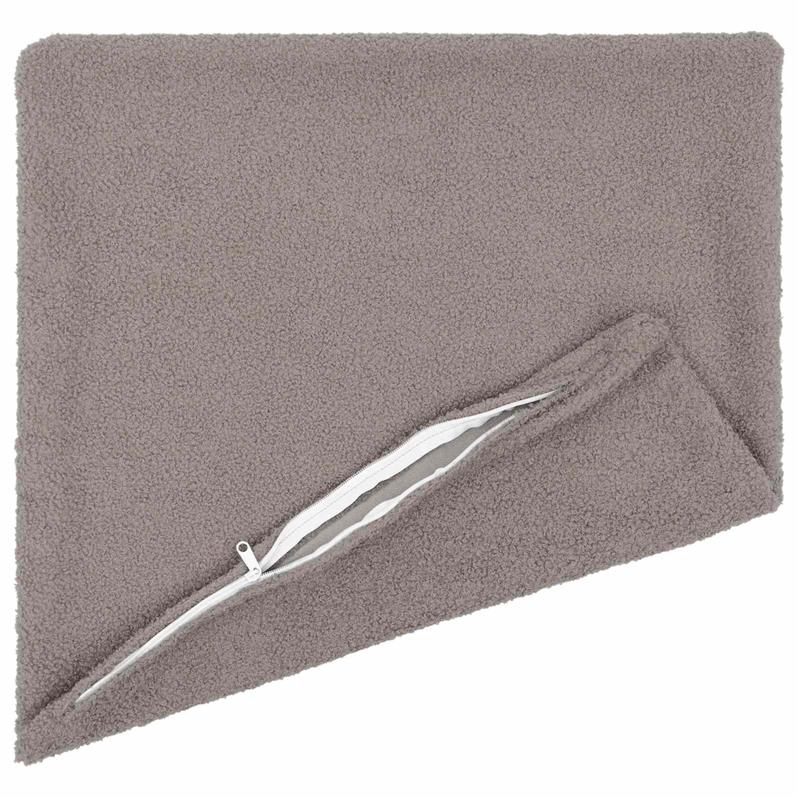 Presvlaka za jastuk 2 pcs HEERLEN Svjetlosiva 50 x 50 cm Bouclé