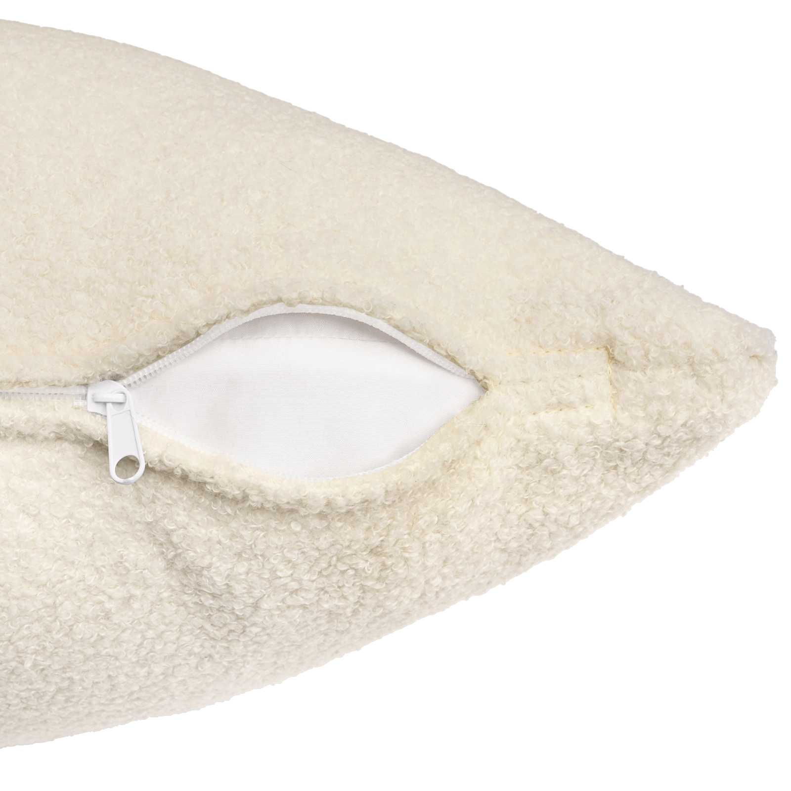Presvlaka za jastuk 6 pcs HEERLEN Krem 50 x 50 cm Bouclé
