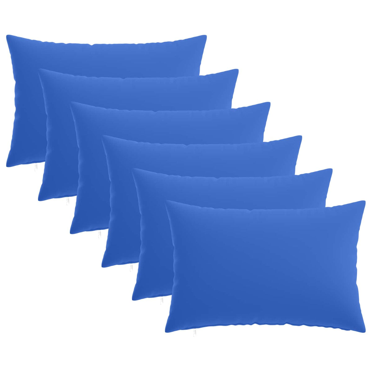 Presvlaka za jastuk 6 pcs HEERLEN Kraljevsko plava 50 x 70 cm