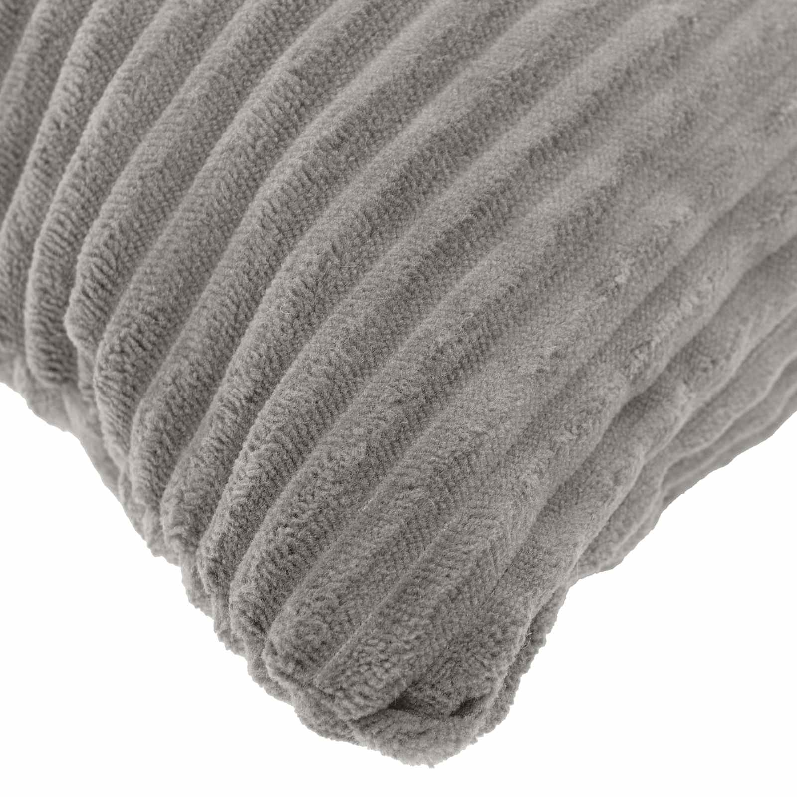 Presvlaka za jastuk 6 pcs HEERLEN Svjetlosiva 50 x 75 cm Kord