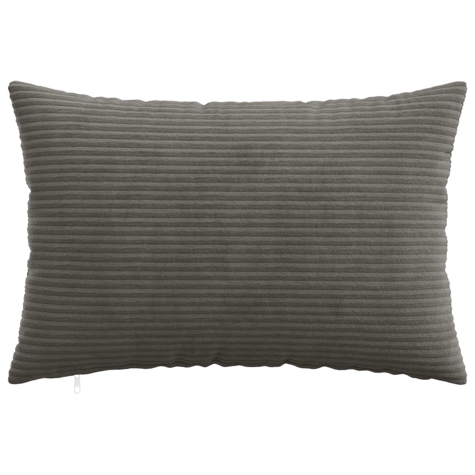 Presvlaka za jastuk 6 pcs HEERLEN Tamnosiva 50 x 75 cm Kord