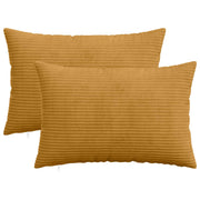 Presvlaka za jastuk 2 pcs HEERLEN Žuta 50 x 75 cm Kord