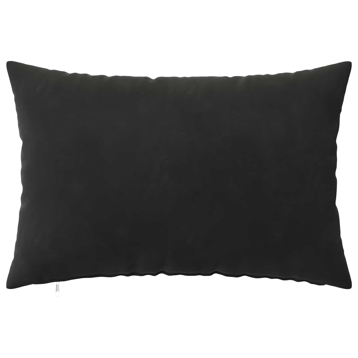 Presvlaka za jastuk 2 pcs HEERLEN Crna 50 x 80 cm Baršun
