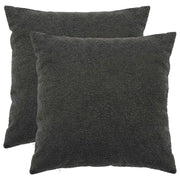 Presvlaka za jastuk 2 pcs HEERLEN Tamnosiva 55 x 55 cm Bouclé