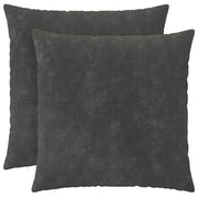 Presvlaka za jastuk 2 pcs HEERLEN Antracit 55 x 55 cm