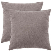 Presvlaka za jastuk 2 pcs HEERLEN Svjetlosiva 65 x 65 cm Bouclé