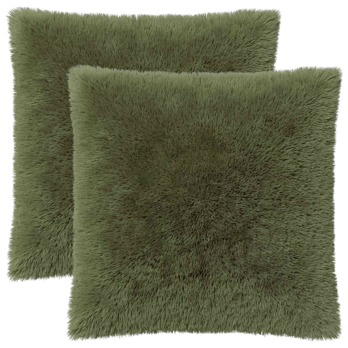 Presvlaka za jastuk 2 pcs HEERLEN Zelena 65 x 65 cm PV flis