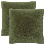 Presvlaka za jastuk 2 pcs HEERLEN Zelena 65 x 65 cm PV flis