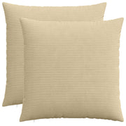 Presvlaka za jastuk 2 pcs HEERLEN Zelena Siva 70 x 70 cm Kord