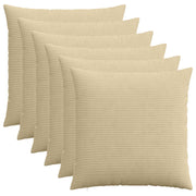 Presvlaka za jastuk 6 pcs HEERLEN Zelena Siva 70 x 70 cm Kord