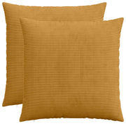 Presvlaka za jastuk 2 pcs HEERLEN Žuta 70 x 70 cm Kord