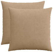 Presvlaka za jastuk 2 pcs HEERLEN Smeđa 70 x 70 cm Kord