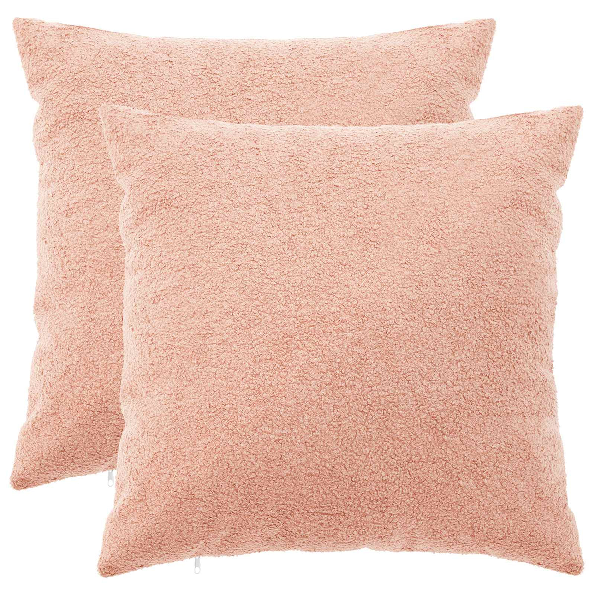 Presvlaka za jastuk 2 pcs HEERLEN Ružičasta 80 x 80 cm Bouclé