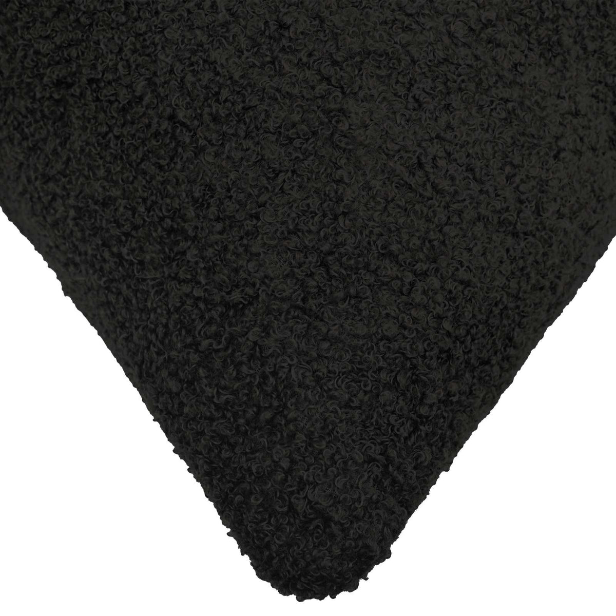 Presvlaka za jastuk 2 pcs HEERLEN Crna 80 x 80 cm Bouclé