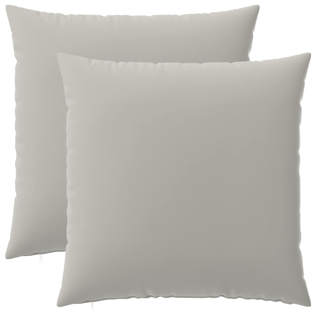 Presvlaka za jastuk 2 pcs HEERLEN Siva 80 x 80 cm Poliester